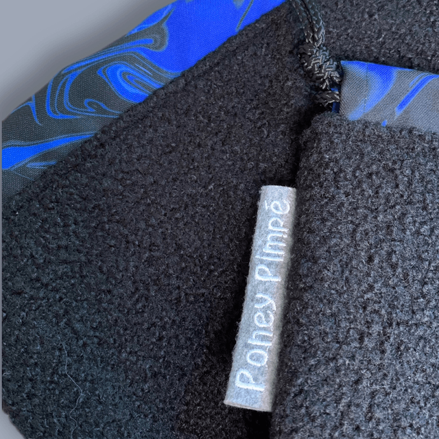 Pochons d’étrier bleus 