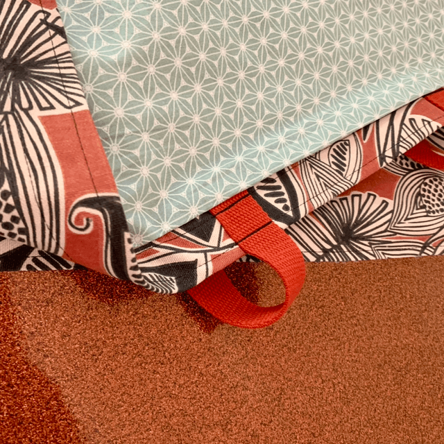 Tote bag tapis jungle