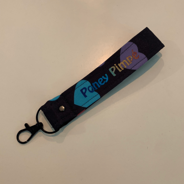 Porte clé cœurs 