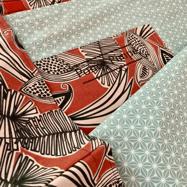 Tote bag tapis jungle