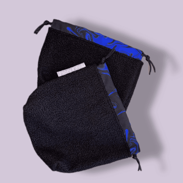 Pochons d’étrier bleus 