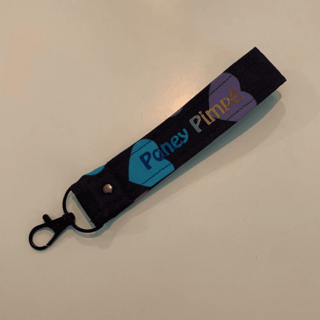 Porte clé cœurs 