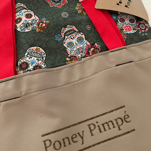 Tote bag pour bottes dia de los muertos 